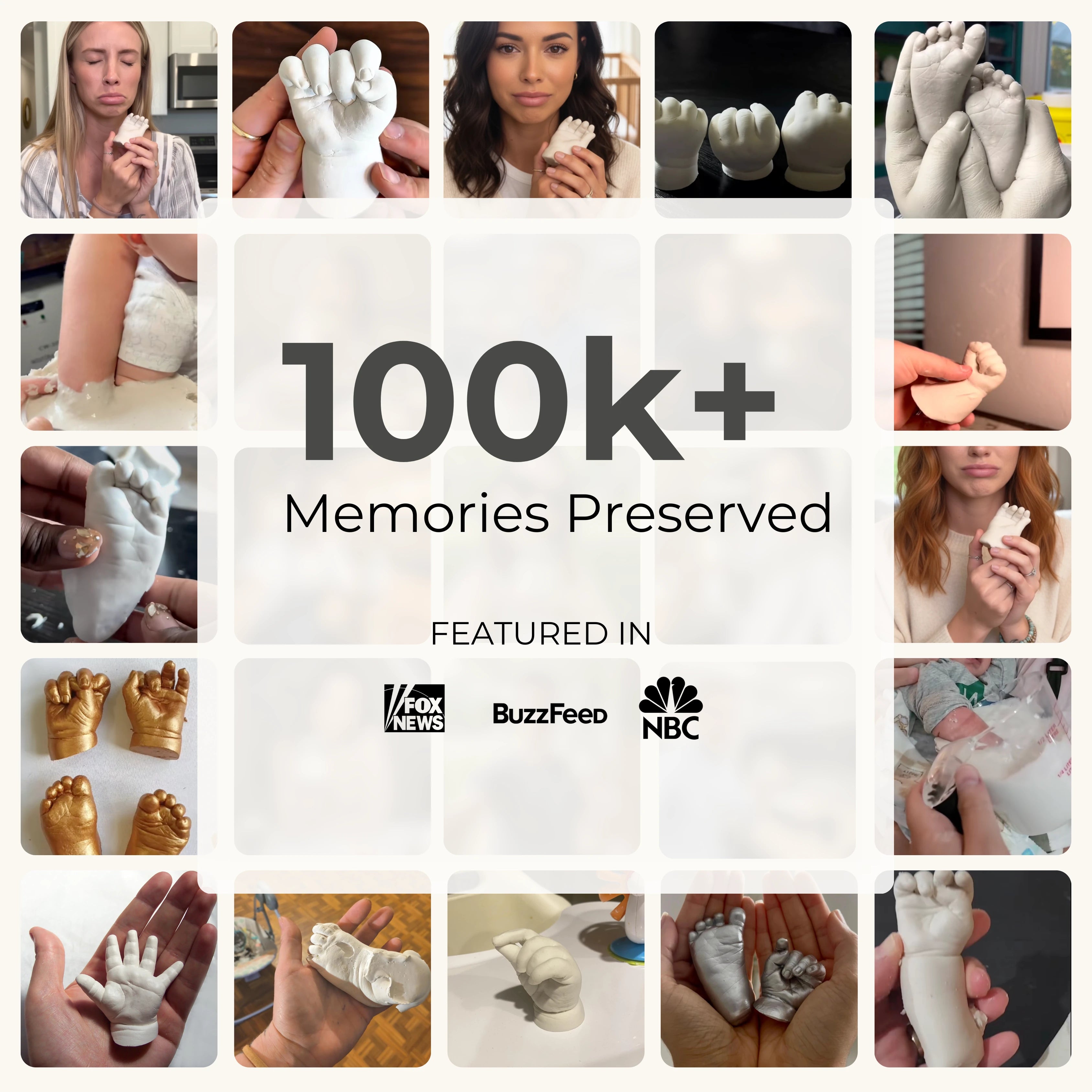 Preserve Tiny Hands & Feet | Casting Kit